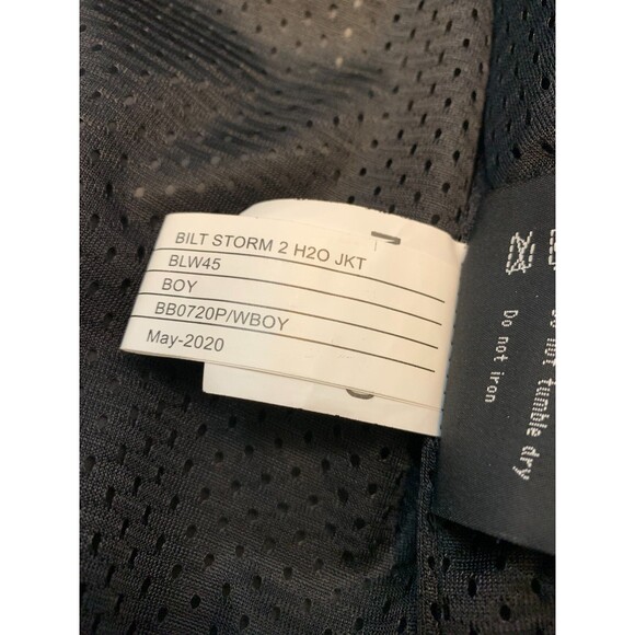 BILT Moto Jacket Size 3XL Storm 2 Waterproof Armor Pockets Vented Fleece Liner - Picture 9 of 9